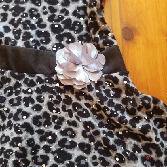 Kids Newberry Black and Gray Dress - Picture 6 of 10